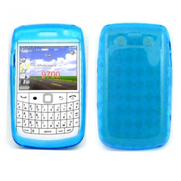 Wholesale BlackBerry 9700 9780 TPU Gel Case (Blue)